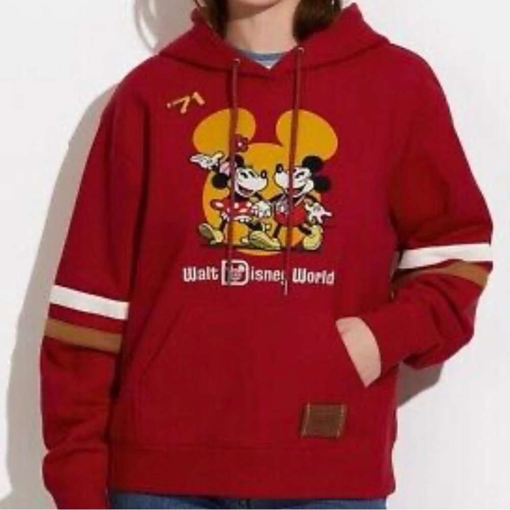 Disney Minnie & Mickey Coach signature Design Hoodie
